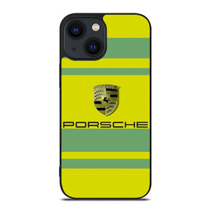 PORSCHE GREEN EMBLEM iPhone 14 Plus Case Cover