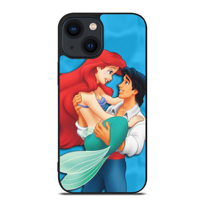 PRINCE ERIC AND PRINCESS ARIEL CARTOON DISNEY iPhone 14 Plus Case Cover