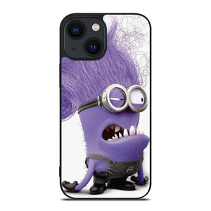 PURPLE MINION CARTOON iPhone 14 Plus Case Cover PURPLE MINION CARTOON iPhone 14 Plus Case Cover