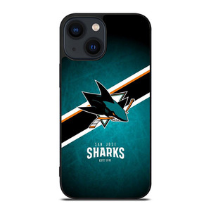 SAN JOSE SHARKS HOCKEY NHL iPhone 14 Plus Case Cover SAN JOSE SHARKS HOCKEY NHL iPhone 14 Plus Case Cover