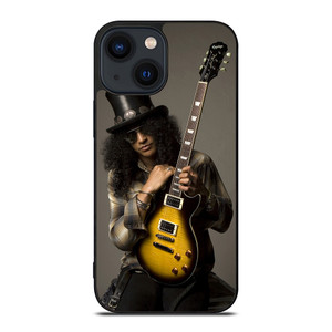 SAUL HUDSON SLASH G N R GUITAR iPhone 14 Plus Case Cover SAUL HUDSON SLASH G N R GUITAR iPhone 14 Plus Case Cover