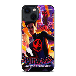 SPIDERMAN ACROSS THE SPIDER VERSE POSTER iPhone 14 Plus Case Cover