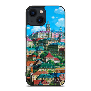 STUDIO GHIBLI VILLAGE iPhone 14 Plus Case Cover STUDIO GHIBLI VILLAGE iPhone 14 Plus Case Cover