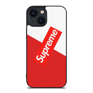 SUPREME SLICED LOGO iPhone 14 Plus Case Cover SUPREME SLICED LOGO iPhone 14 Plus Case Cover