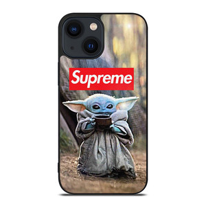 SUPREME YODA STAR WARS iPhone 14 Plus Case Cover SUPREME YODA STAR WARS iPhone 14 Plus Case Cover