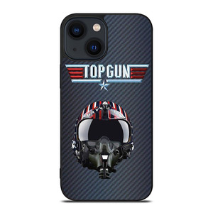 TOP GUN MAVERICK HELMET CARBON iPhone 14 Plus Case Cover TOP GUN MAVERICK HELMET CARBON iPhone 14 Plus Case Cover