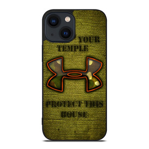 UNDER ARMOUR BUILD YOUR TEMPLE iPhone 14 Plus Case Cover UNDER ARMOUR BUILD YOUR TEMPLE iPhone 14 Plus Case Cover