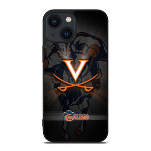 VIRGINIA CAVALIERS METAL ICON iPhone 14 Plus Case Cover VIRGINIA CAVALIERS METAL ICON iPhone 14 Plus Case Cover