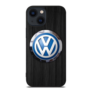 VOLKSWAGEN VW WOODEN EMBLEM iPhone 14 Plus Case Cover VOLKSWAGEN VW WOODEN EMBLEM iPhone 14 Plus Case Cover