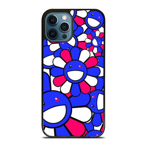 TAKASHI MURAKAMI BLUE PINK  iPhone 12 Pro Max Case Cover TAKASHI MURAKAMI BLUE PINK  iPhone 12 Pro Max Case Cover