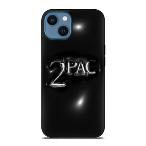 2PAC SHAKUR RAPPER 3D LLOGO iPhone 14 Case Cover 2PAC SHAKUR RAPPER 3D LLOGO iPhone 14 Case Cover
