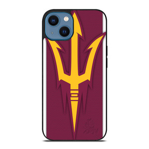 ARIZONA STATE SUN DEVILS FOOTBALL EMBLEM iPhone 14 Case Cover