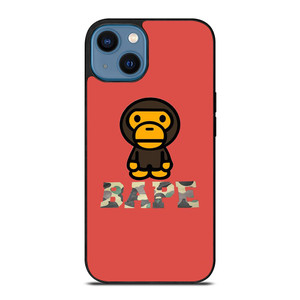 BAPE BABY MILO PINK iPhone 14 Case Cover