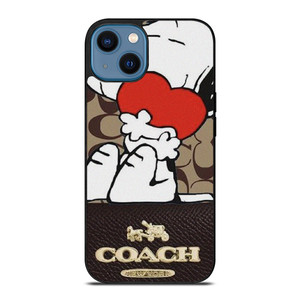 COACH NEW YORK SNOOPY iPhone 14 Case Cover