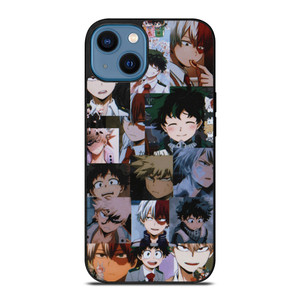 DEKU TODOROKI BAKUGO MY HERO ACADEMIA COLLAGE iPhone 14 Case Cover DEKU TODOROKI BAKUGO MY HERO ACADEMIA COLLAGE iPhone 14 Case Cover
