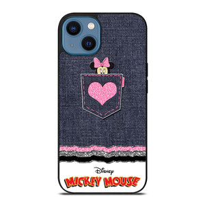 DISNEY MICKEY MOUSE JEANS iPhone 14 Case Cover