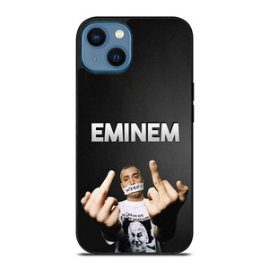 EMINEM RAPPER FUCK SIGN iPhone 14 Case Cover EMINEM RAPPER FUCK SIGN iPhone 14 Case Cover
