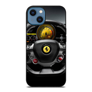 FERRARI BELLISSIMA STEERING WHEEL iPhone 14 Case Cover FERRARI BELLISSIMA STEERING WHEEL iPhone 14 Case Cover