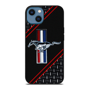 FORD MUSTANG METAL EMBLEM LOGO iPhone 14 Case Cover