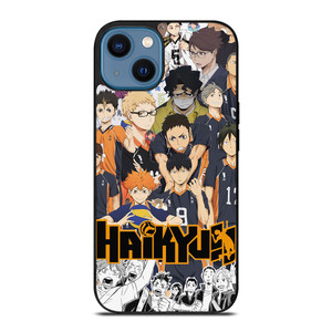 HAIKYUU ANIME CHARACTERS iPhone 14 Case Cover