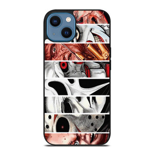 HORROR MOVIES CHARACTERS COLLAGE iPhone 14 Case Cover