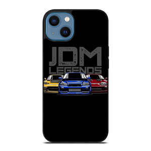 JDM JAPANESE DOMESTIC MARKET CARS VEHICLES iPhone 14 Case Cover JDM JAPANESE DOMESTIC MARKET CARS VEHICLES iPhone 14 Case Cover