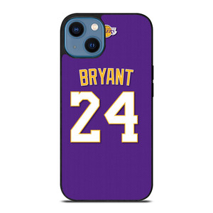 KOBE BRYANT 24 LA LAKERS KIT iPhone 14 Case Cover KOBE BRYANT 24 LA LAKERS KIT iPhone 14 Case Cover