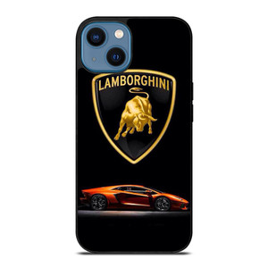 LAMBORHINI SUPER CAR EMBLEM iPhone 14 Case Cover