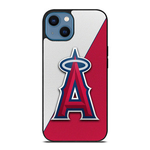 LOS ANGELES ANGELS CARBON EMBLEM iPhone 14 Case Cover LOS ANGELES ANGELS CARBON EMBLEM iPhone 14 Case Cover