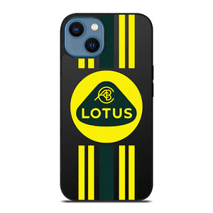 LOTUS CAR STRIPE LOGO iPhone 14 Case Cover LOTUS CAR STRIPE LOGO iPhone 14 Case Cover