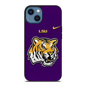 LSU TIGERS BASEBALL NIKE iPhone 14 Case Cover LSU TIGERS BASEBALL NIKE iPhone 14 Case Cover