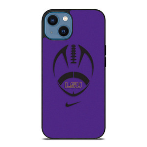 LSU TIGERS FOOTBALL NIKE SYMBOL iPhone 14 Case Cover LSU TIGERS FOOTBALL NIKE SYMBOL iPhone 14 Case Cover