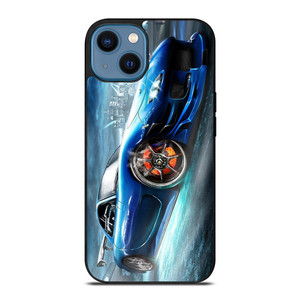 MAZDA RX 7 BLUE iPhone 14 Case Cover MAZDA RX 7 BLUE iPhone 14 Case Cover