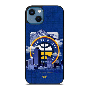 MILE HIGH CITY BASKETBALL LOGO iPhone 14 Case Cover MILE HIGH CITY BASKETBALL LOGO iPhone 14 Case Cover