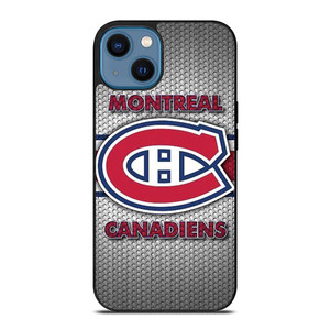 MONTREAL CANADIENS NHL METAL LOGO iPhone 14 Case Cover