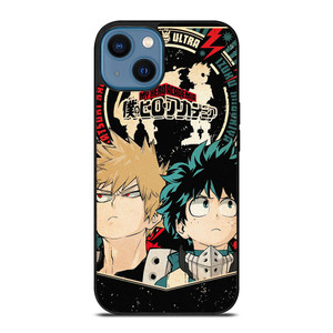 MY HERO ACADEMIA DEKU BAKUGO iPhone 14 Case Cover MY HERO ACADEMIA DEKU BAKUGO iPhone 14 Case Cover