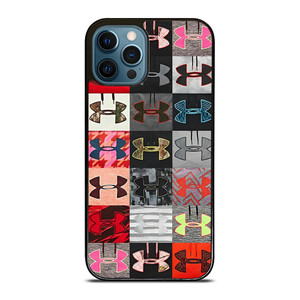 UNDER ARMOUR LOGO COLLAGE  iPhone 12 Pro Max Case Cover UNDER ARMOUR LOGO COLLAGE  iPhone 12 Pro Max Case Cover