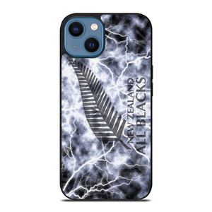 NEW ZEALAND ALL BLACK LIGHTNING LOGO iPhone 14 Case Cover NEW ZEALAND ALL BLACK LIGHTNING LOGO iPhone 14 Case Cover