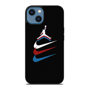 NIKE AIR JORDAN TRIPLE LOGO iPhone 14 Case Cover NIKE AIR JORDAN TRIPLE LOGO iPhone 14 Case Cover