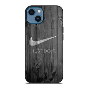 NIKE JUST DO IT WOODEN LOGO iPhone 14 Case Cover NIKE JUST DO IT WOODEN LOGO iPhone 14 Case Cover