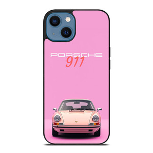 PORSCHE 911 PINK iPhone 14 Case Cover PORSCHE 911 PINK iPhone 14 Case Cover