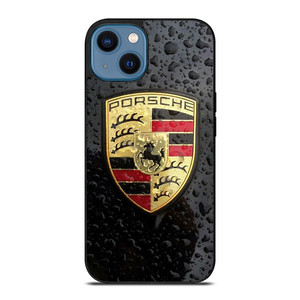 PORSCHE WET EMBLEM iPhone 14 Case Cover PORSCHE WET EMBLEM iPhone 14 Case Cover