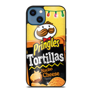 PRINGLES TORTILLAS NACHO CHEESE SNACKS iPhone 14 Case Cover PRINGLES TORTILLAS NACHO CHEESE SNACKS iPhone 14 Case Cover
