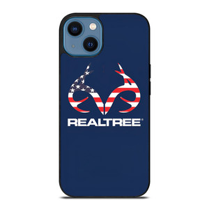REALTREE USA FLAG LOGO iPhone 14 Case Cover REALTREE USA FLAG LOGO iPhone 14 Case Cover