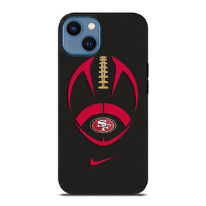 SAN FRANCISCO 49ERS FOOTBALL NIKE SYMBOL iPhone 14 Case Cover SAN FRANCISCO 49ERS FOOTBALL NIKE SYMBOL iPhone 14 Case Cover