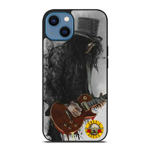 SAUL HUDSON SLASH G N R SMOKED iPhone 14 Case Cover SAUL HUDSON SLASH G N R SMOKED iPhone 14 Case Cover