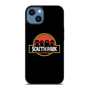 SOUTH PARK AND JURASSIC PARK LOGO FUNNY iPhone 14 Case Cover SOUTH PARK AND JURASSIC PARK LOGO FUNNY iPhone 14 Case Cover
