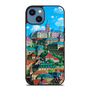 STUDIO GHIBLI VILLAGE iPhone 14 Case Cover STUDIO GHIBLI VILLAGE iPhone 14 Case Cover