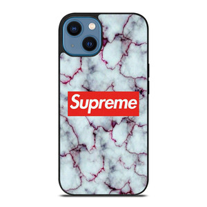 SUPREME MARBLE TEXTURE iPhone 14 Case Cover SUPREME MARBLE TEXTURE iPhone 14 Case Cover