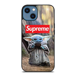 SUPREME YODA STAR WARS iPhone 14 Case Cover SUPREME YODA STAR WARS iPhone 14 Case Cover